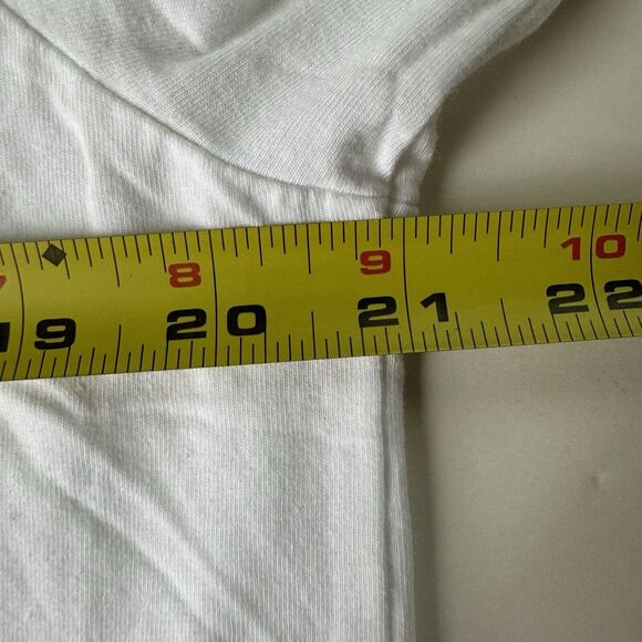 Apt. 9 Premier Flex White Long Sleeve Crewneck Tee Shirt Size Large - Picture 5 of 9